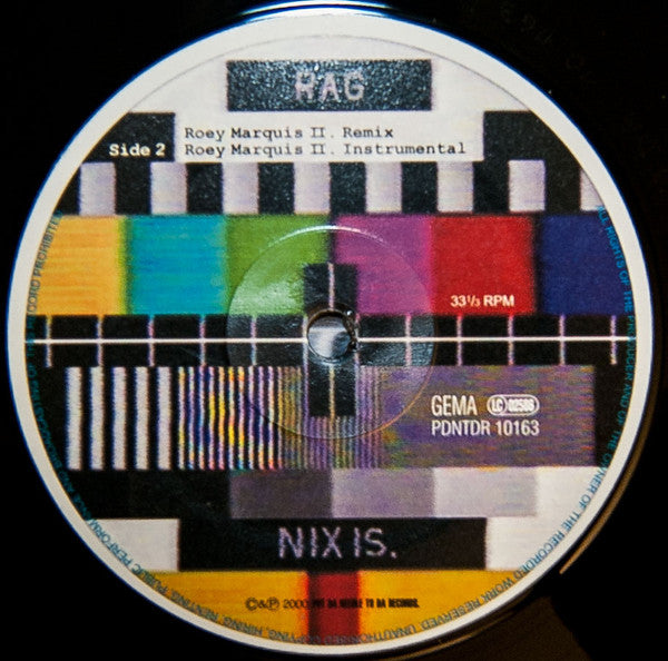 RAG : Nix Is. (12")