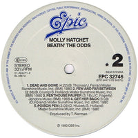 Molly Hatchet : Beatin' The Odds (LP, Album, RE)