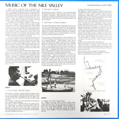 Various : Music Of The Nile Valley (LP, Album)