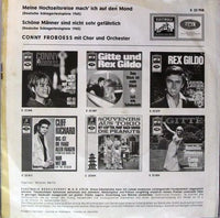 Conny Froboess : Meine Hochzeitsreise Mach' Ich Auf Den Mond / Schöne Männer Sind Nicht Sehr Gefährlich (7", Single)