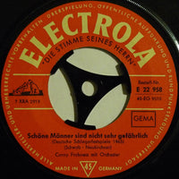 Conny Froboess : Meine Hochzeitsreise Mach' Ich Auf Den Mond / Schöne Männer Sind Nicht Sehr Gefährlich (7", Single)