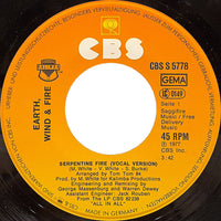 Earth Wind & Fire* : Serpentine Fire (7")