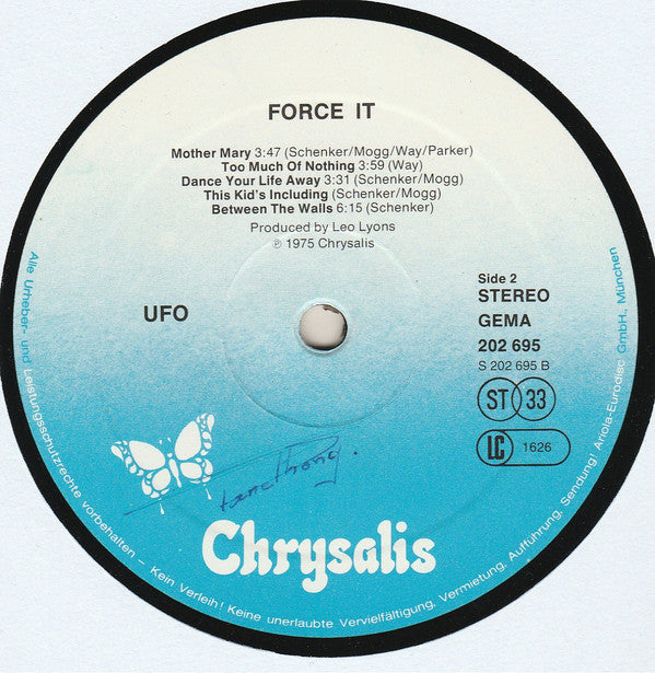 UFO (5) : Force It (LP, Album, RE)