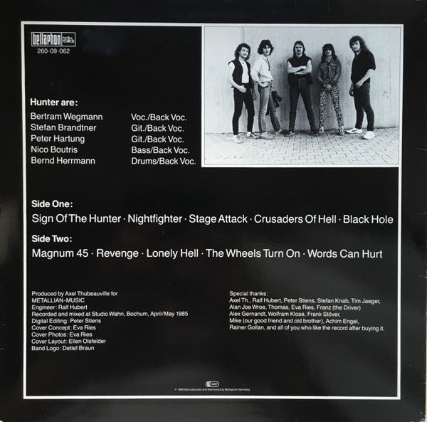 Hunter (23) : Sign Of The Hunter (LP, Album)