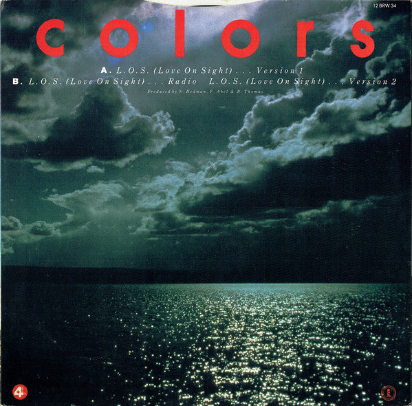 Colors (3) : L.O.S. (Love On Sight) (12")