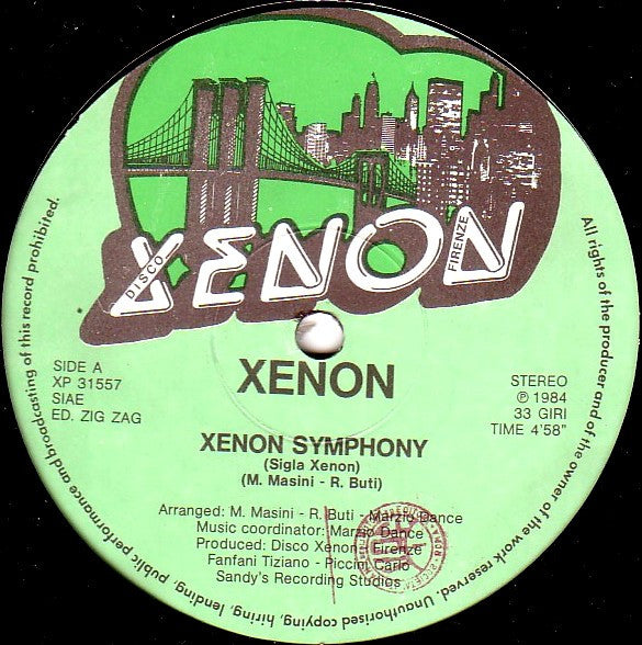 Xenon (3) : Symphony (12", Gat)