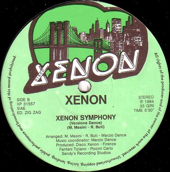 Xenon (3) : Symphony (12", Gat)