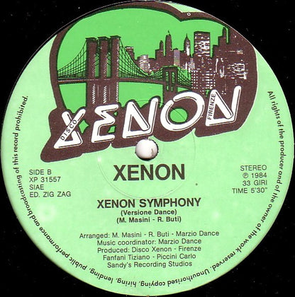 Xenon (3) : Symphony (12", Gat)