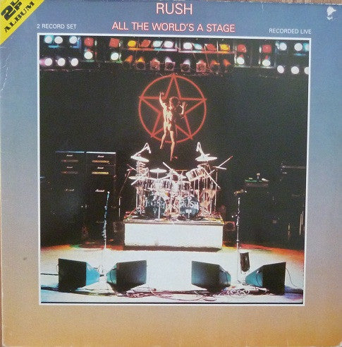 Rush : All The World's A Stage (2xLP, Album, RE, Gat)