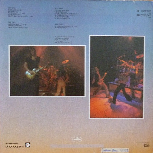 Rush : All The World's A Stage (2xLP, Album, RE, Gat)