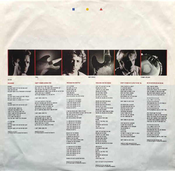The Police : Their Greatest Hits (LP, Comp)