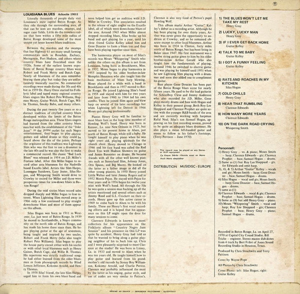 Various : Louisiana Blues (LP, Album)
