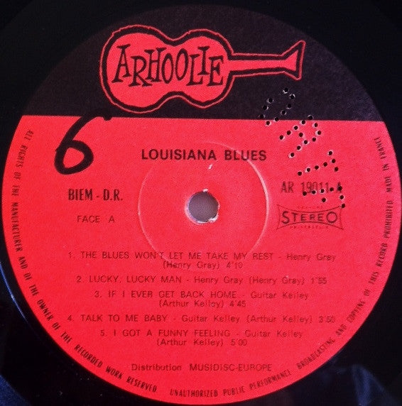 Various : Louisiana Blues (LP, Album)