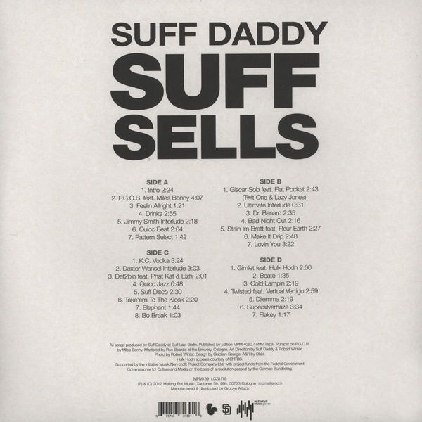 Suff Daddy : Suff Sells (2xLP, Album)