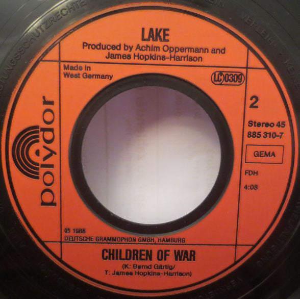 Lake (2) : In The Midnight (7", Single)