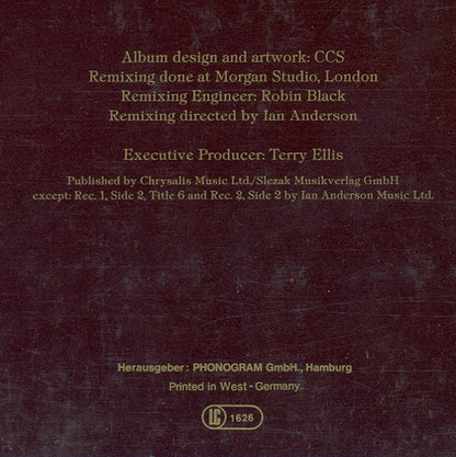 Jethro Tull : Living In The Past (2xLP, Comp, RE, Gat)