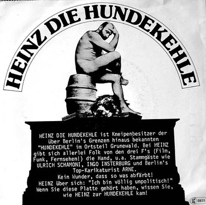 Heinz Die Hundekehle : Zieht Den Bayern Die Lederhosen Aus (Yellow Submarine)  (7", Single)