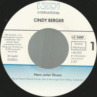 Cindy Berger : Herz Unter Strom (7", Single)