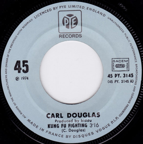 Carl Douglas : Kung Fu Fighting (7", Single)