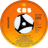 Chicago (2) : If You Leave Me Now (7", Single)