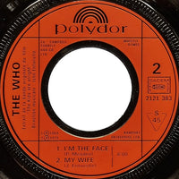 The Who : Long Live Rock (7", Single)