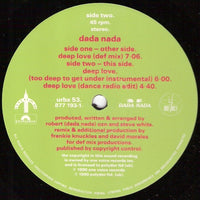 Dada Nada : Deep Love (12")