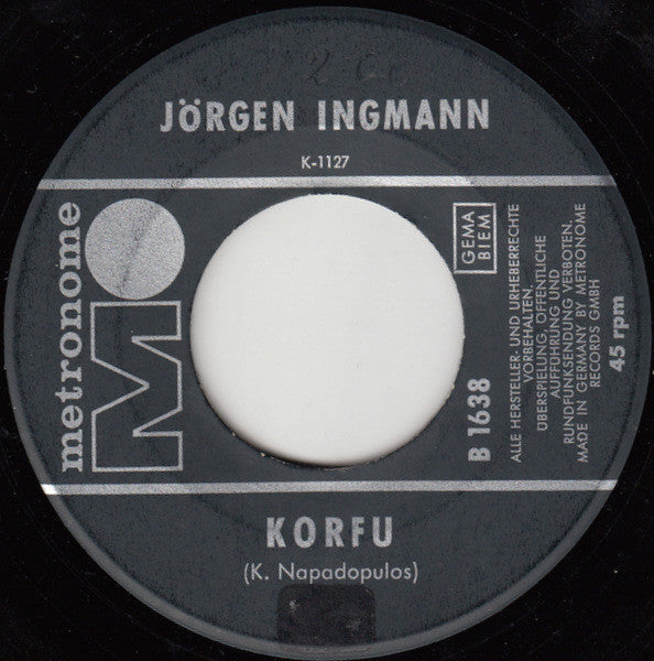 Jörgen Ingmann* : Korfu (7", Single)