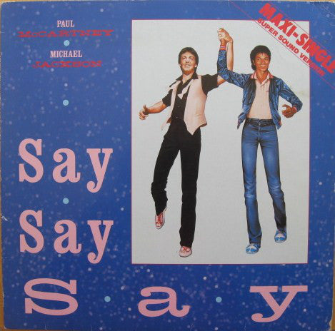 Paul McCartney & Michael Jackson : Say Say Say (12", Maxi)