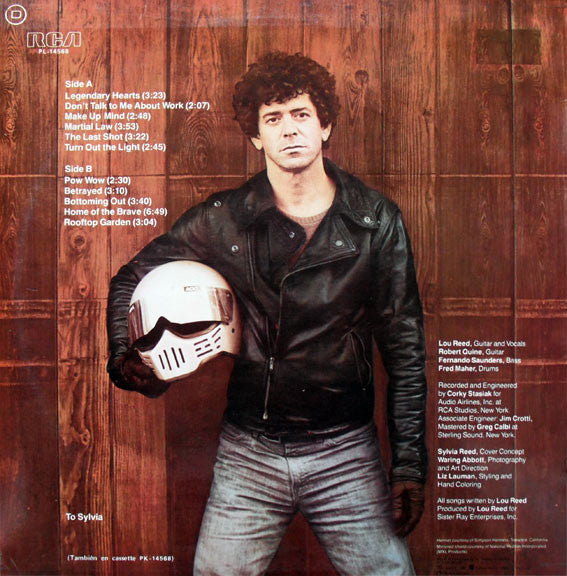 Lou Reed : Legendary Hearts = Corazones Legendarios (LP, Album)