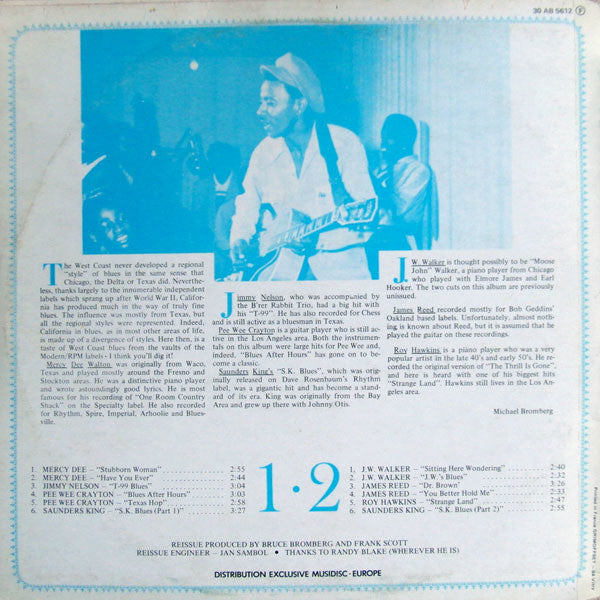 Various : West Coast Blues (LP, Comp, RE)