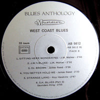Various : West Coast Blues (LP, Comp, RE)