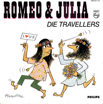 Die Travellers : Romeo & Julia (7", Single, Mono)