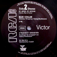 Straight Shooter : Deep In The Night / Blue Collar (12", Maxi)
