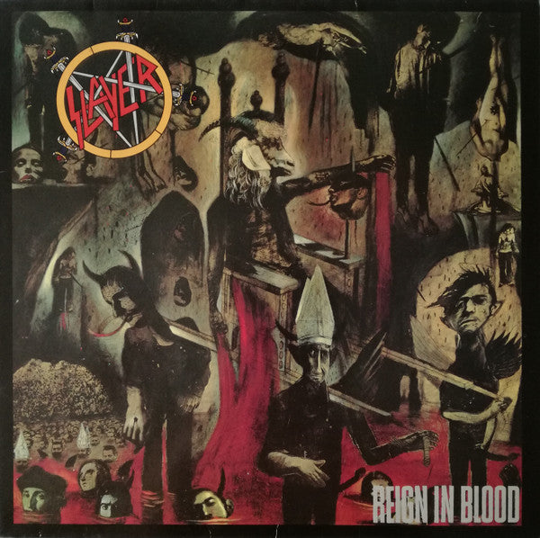 Slayer : Reign In Blood (LP, Album, RE)