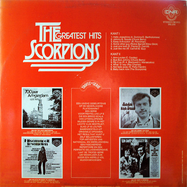 The Scorpions : Greatest Hits (LP, RE)