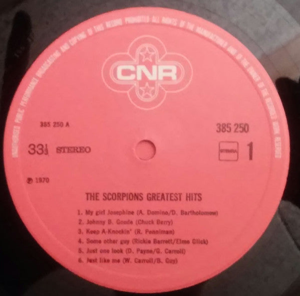 The Scorpions : Greatest Hits (LP, RE)