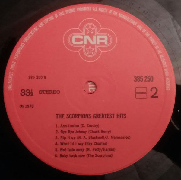 The Scorpions : Greatest Hits (LP, RE)