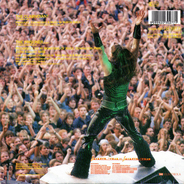 Iron Maiden : The Clairvoyant (7", Single)