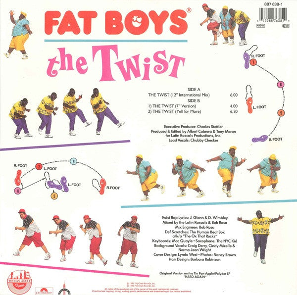 Fat Boys : The Twist (12", Single)