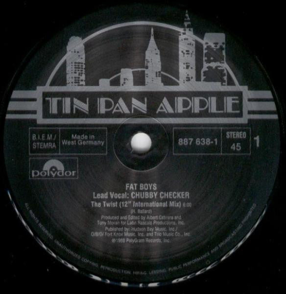 Fat Boys : The Twist (12", Single)
