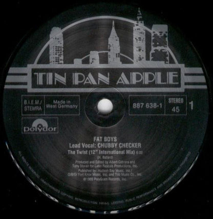 Fat Boys : The Twist (12", Single)