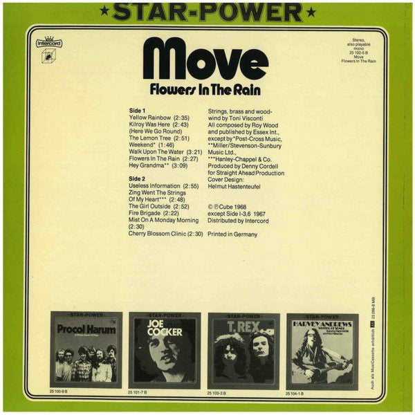 Move* : Flowers In The Rain (LP, Album, RE)