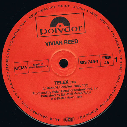 Vivian Reed : Telex (12", Maxi)