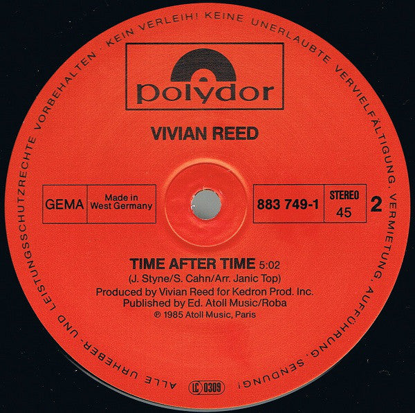 Vivian Reed : Telex (12", Maxi)