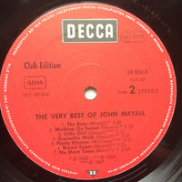 John Mayall : The Very Best Of John Mayall (LP, Comp, Club)