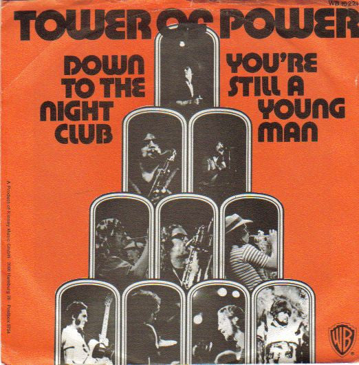 Tower Of Power : Down To The Night Club (7", Single)