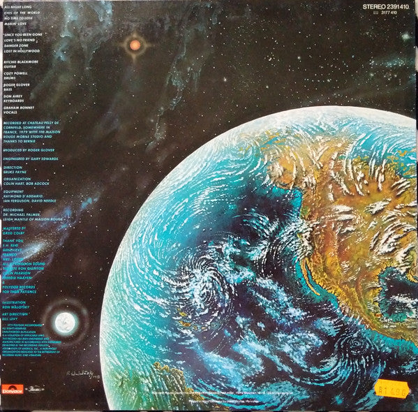 Rainbow : Down To Earth (LP, Album, RP)