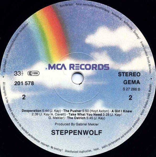 Steppenwolf : Steppenwolf (LP, Album, RE)