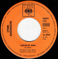 Lynn Anderson : You're My Man (7", Single, Promo)
