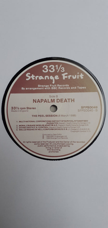 Napalm Death : The Peel Sessions (12")